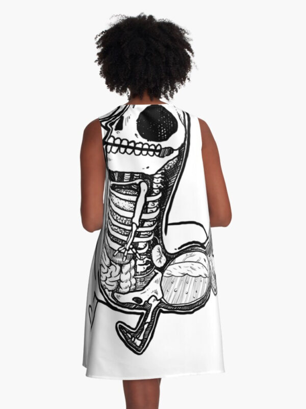 priapus gluteus A-Line Dress - Image 3