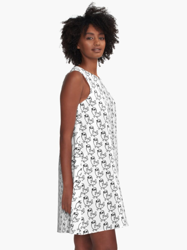 Dick Butt A-Line Dress - Image 2