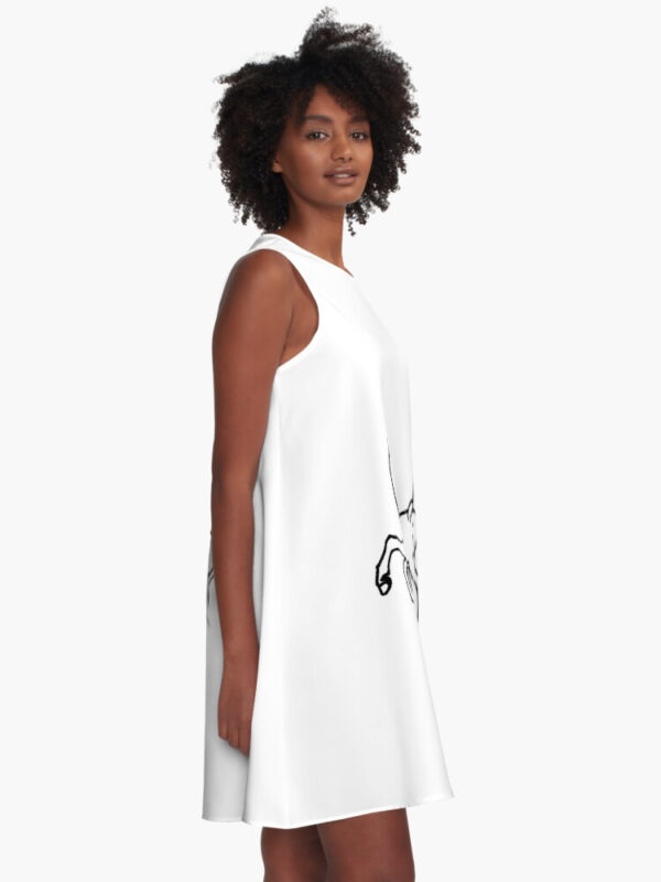 Dickbutt Centaur A-Line Dress - Image 2