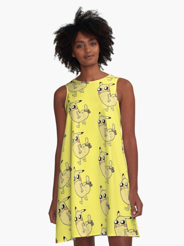 Pikabutt A-Line Dress