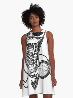 priapus gluteus A-Line Dress