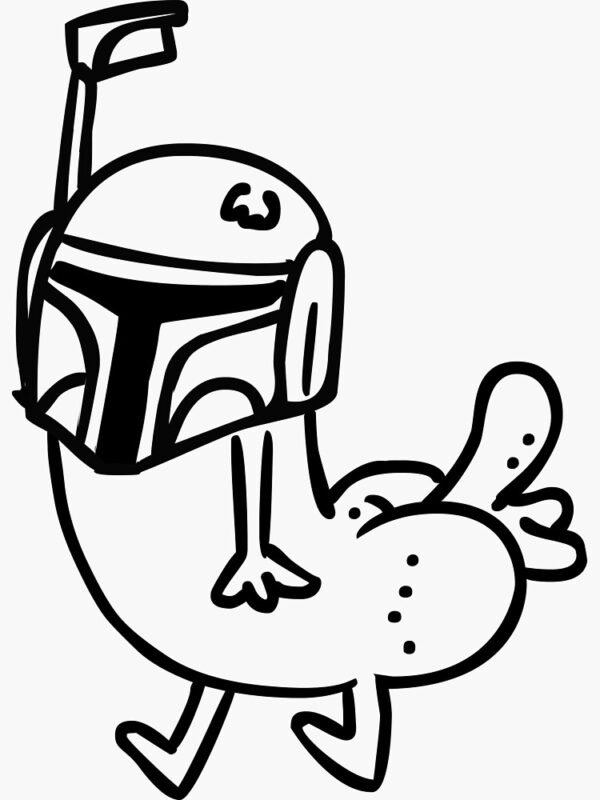 Dickbuttfett Sticker - Image 2