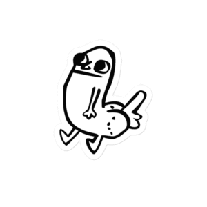 DICKBUTT STICKERS