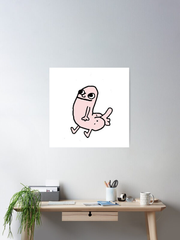 Pink DickButt Meme Poster - Image 6