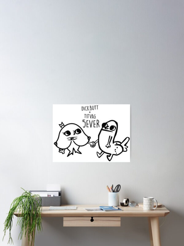 Dickbutt + Titvag 5Ever Poster - Image 5