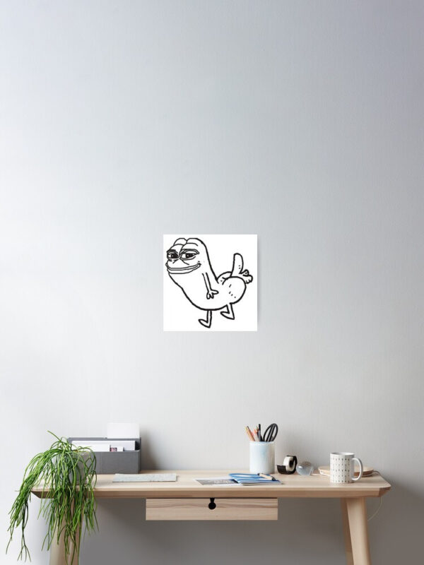 Pepe Dickbutt Poster - Image 2