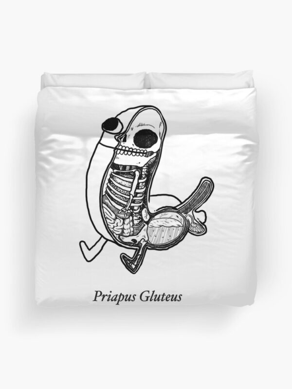 priapus gluteus Duvet Cover - Image 4