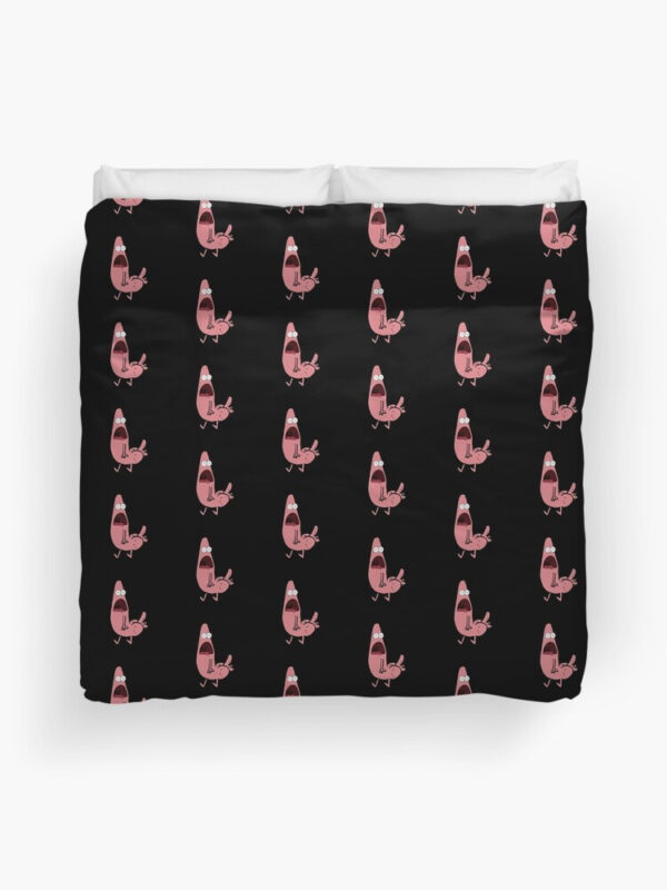 Patrick Dickbutt Duvet Cover - Image 4