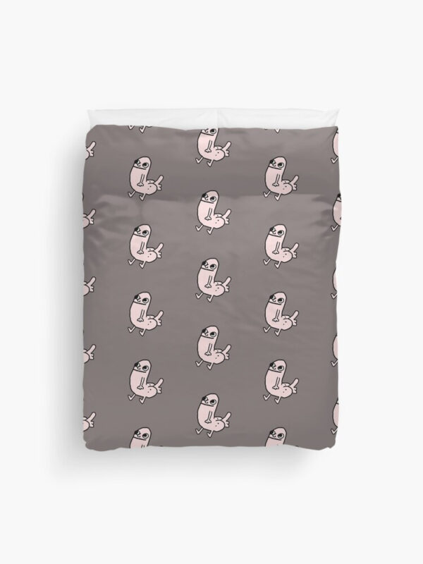 Pink DickButt Meme Duvet Cover - Image 3