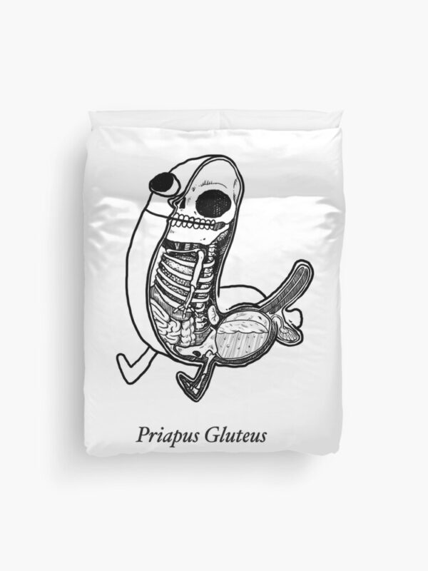 priapus gluteus Duvet Cover - Image 3