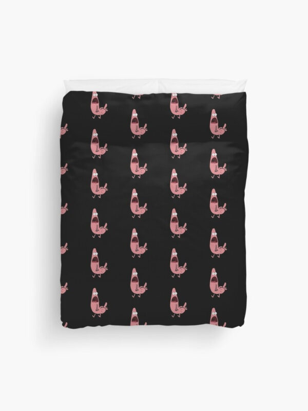 Patrick Dickbutt Duvet Cover - Image 3