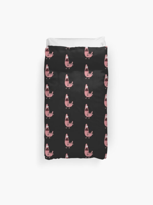 Patrick Dickbutt Duvet Cover