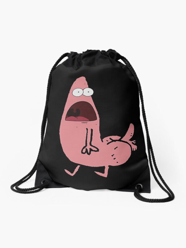 Patrick Dickbutt Drawstring Bag