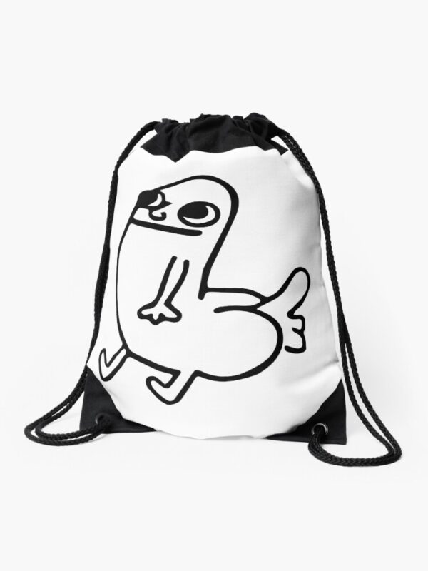 Dickbutt Drawstring Bag