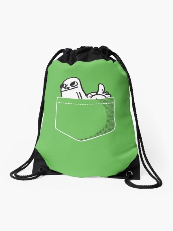 Pocket DickButt Drawstring Bag