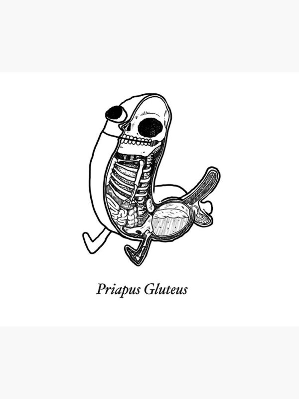 priapus gluteus Duvet Cover - Image 2