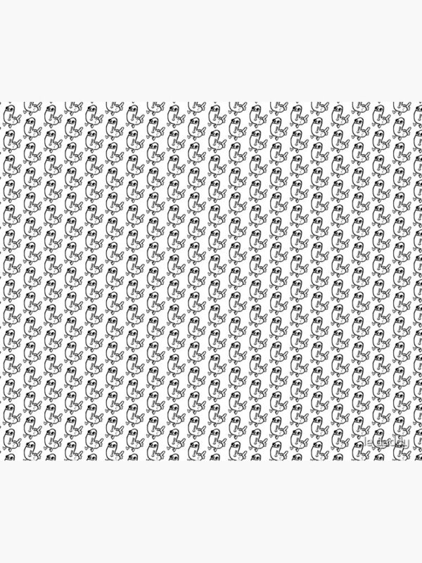 Dick Butt Shower Curtain - Image 3