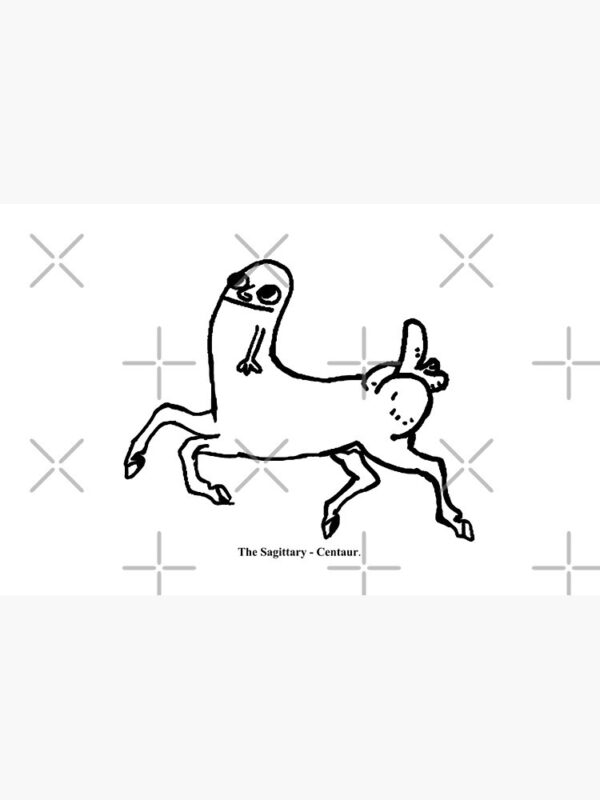 Dickbutt Centaur Zipper Pouch - Image 4