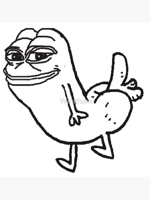 Pepe Dickbutt Poster - Image 3