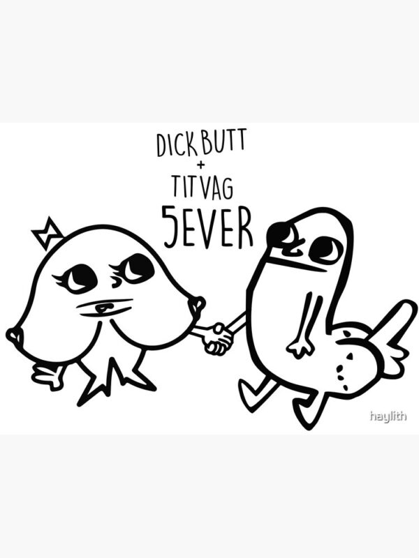 Dickbutt + Titvag 5Ever Poster - Image 3