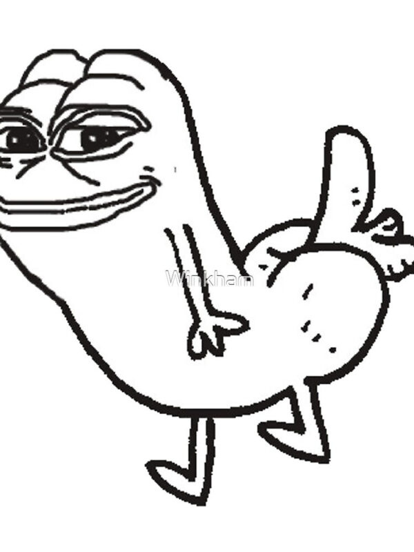 Pepe Dickbutt Scarf - Image 3