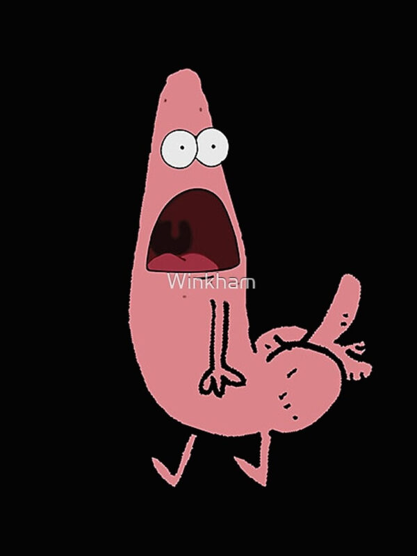 Patrick Dickbutt Drawstring Bag - Image 3
