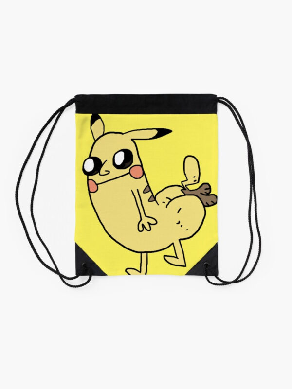 Pikabutt Drawstring Bag - Image 2
