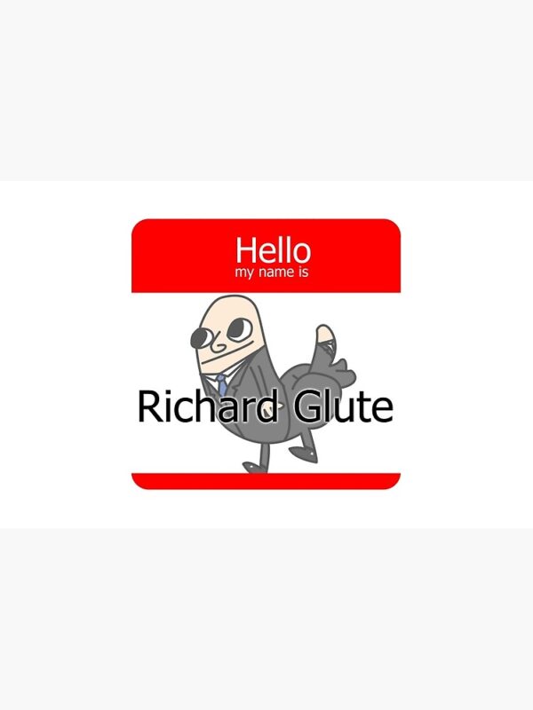 Richard Glutes Laptop Sleeve - Image 2