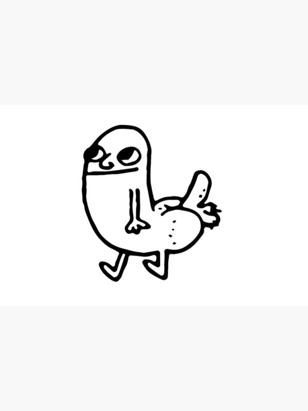 dickbutt Zipper Pouch - Image 4