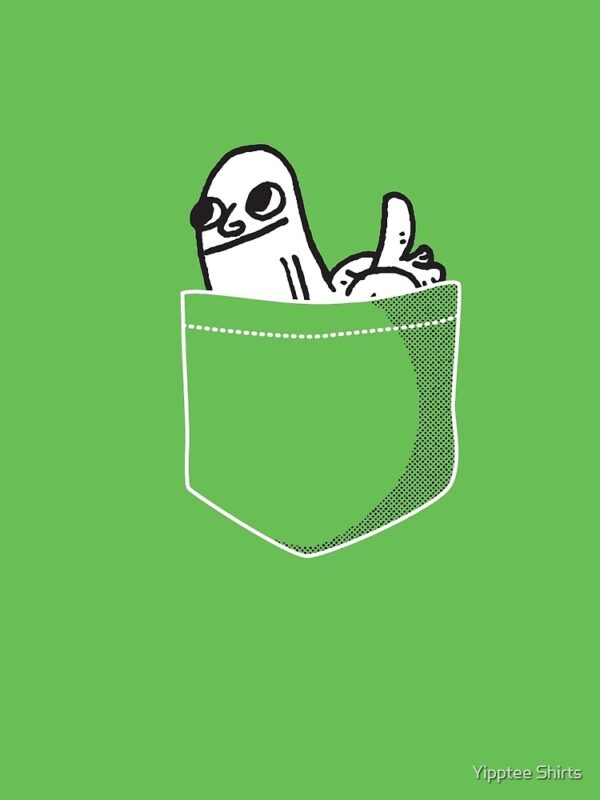 Pocket DickButt Drawstring Bag - Image 3