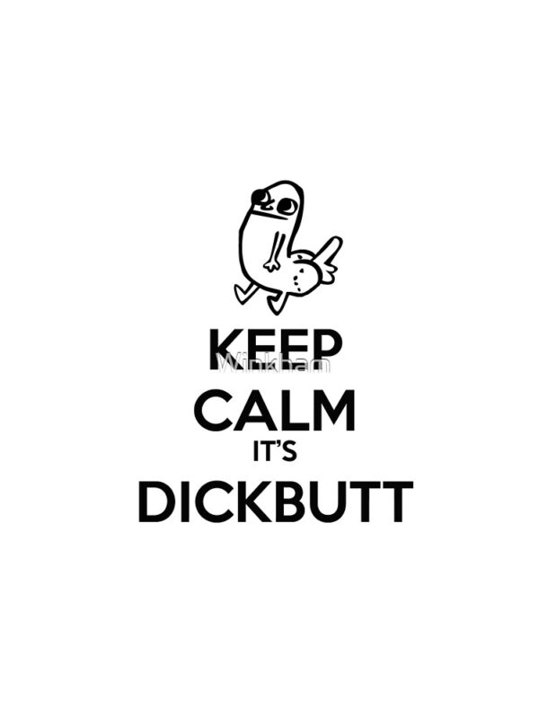 Keep Calm It's Dickbutt Graphic T-Shirt - Image 3