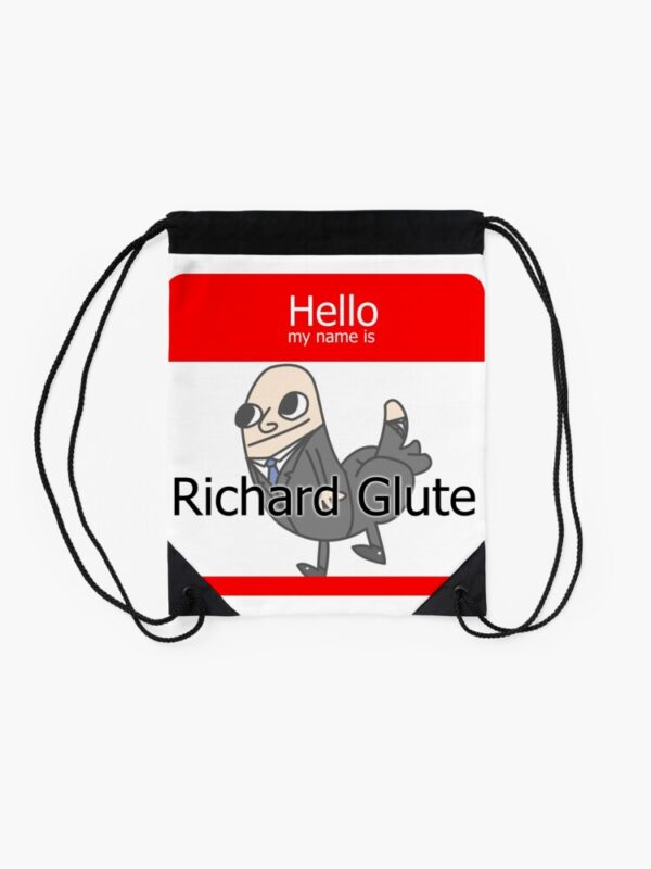 Richard Glutes Drawstring Bag - Image 2