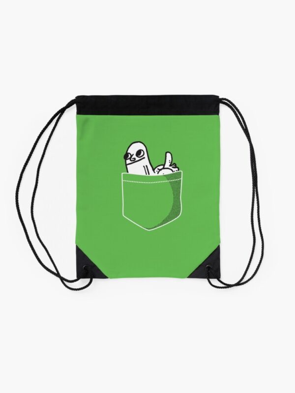 Pocket DickButt Drawstring Bag - Image 2