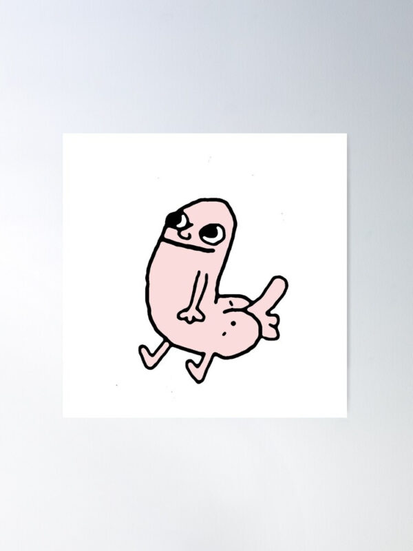 Pink DickButt Meme Poster - Image 7