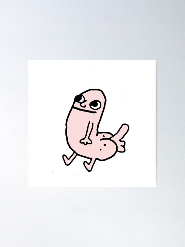 Pink DickButt Meme Poster - Image 5