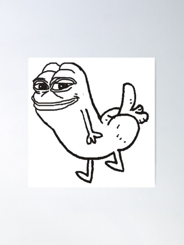Pepe Dickbutt Poster - Image 6
