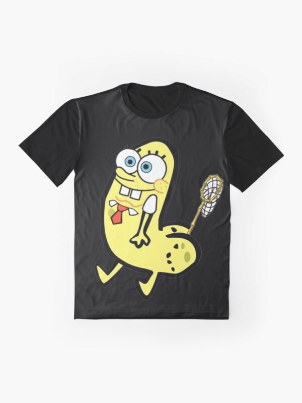 Sponge Bob Dickbutt Graphic T-Shirt - Image 3
