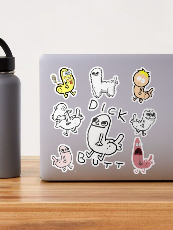 Dickbutt Meme Collection Sticker - Image 3