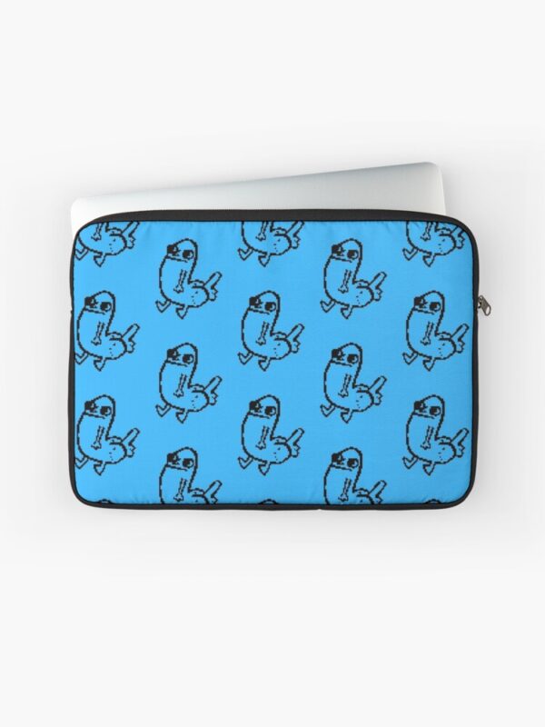 Dickbutt 8-bit Laptop Sleeve