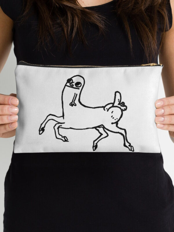 Dickbutt Centaur Zipper Pouch - Image 6