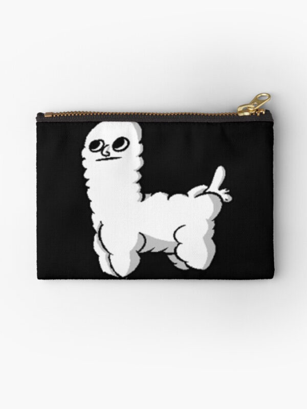 Sheep Dickbutt Meme Zipper Pouch