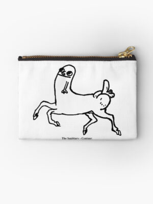 Dickbutt Centaur Zipper Pouch