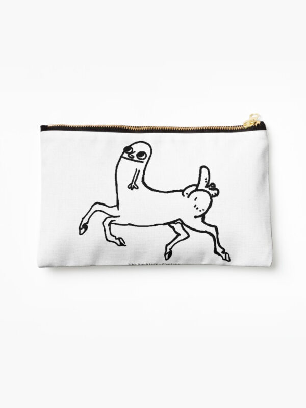 Dickbutt Centaur Zipper Pouch - Image 5