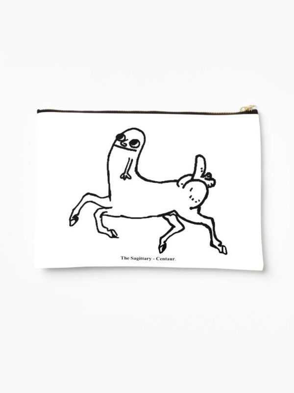 Dickbutt Centaur Zipper Pouch - Image 7
