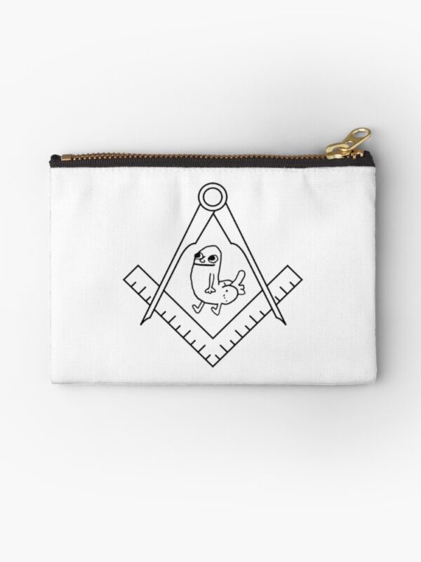 church of dickbutt Zipper Pouch
