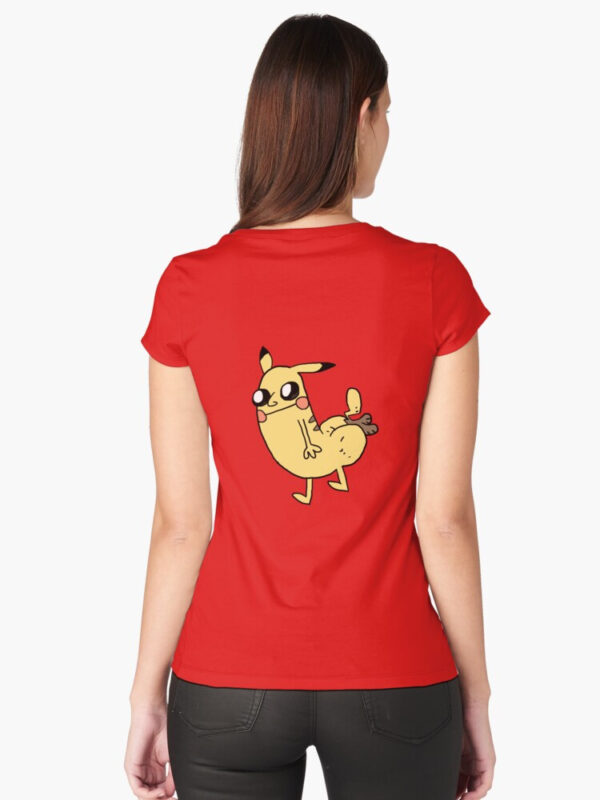 Pikabutt Fitted Scoop T-Shirt - Image 15