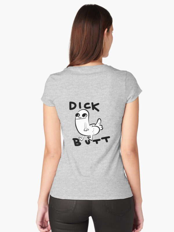 Dickbutt Fitted Scoop T-Shirt - Image 12