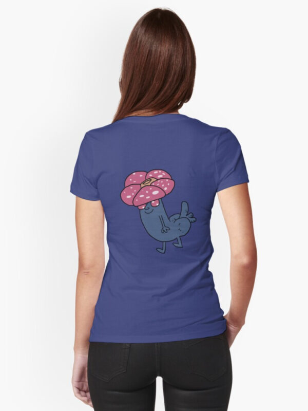 Vilebutt Fitted V-Neck T-Shirt - Image 15