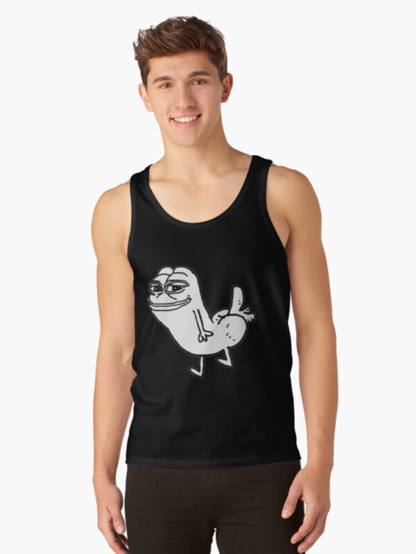 Pepe Dickbutt Tank Top