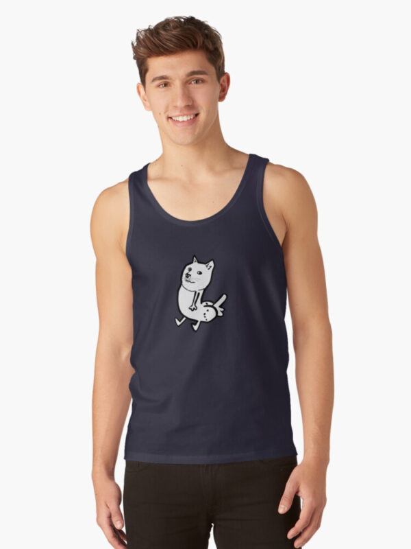 Doge Dickbutt Tank Top - Image 7